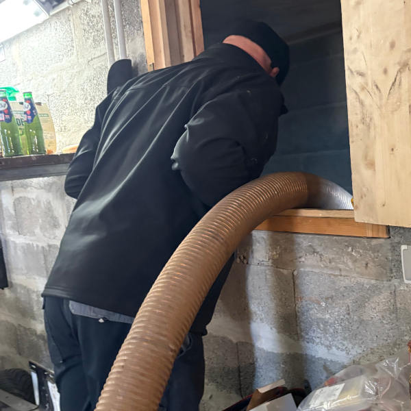 tuyau silo camion aspirateur